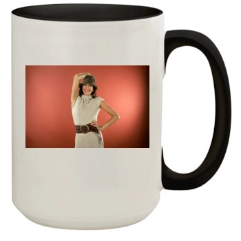 Teri Hatcher 15oz Colored Inner & Handle Mug