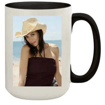 Teri Hatcher 15oz Colored Inner & Handle Mug