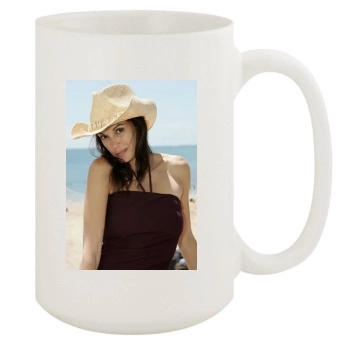 Teri Hatcher 15oz White Mug