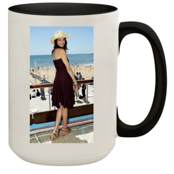 Teri Hatcher 15oz Colored Inner & Handle Mug