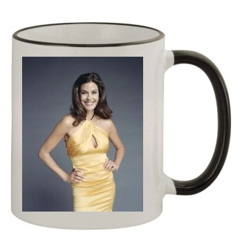 Teri Hatcher 11oz Colored Rim & Handle Mug