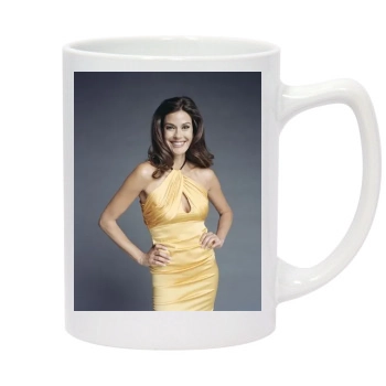 Teri Hatcher 14oz White Statesman Mug