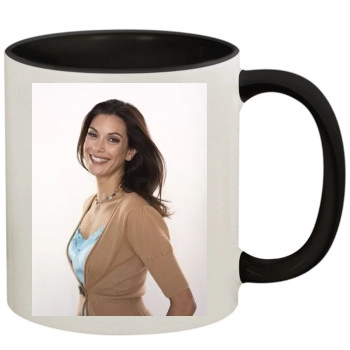 Teri Hatcher 11oz Colored Inner & Handle Mug