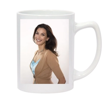 Teri Hatcher 14oz White Statesman Mug