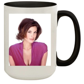 Teri Hatcher 15oz Colored Inner & Handle Mug