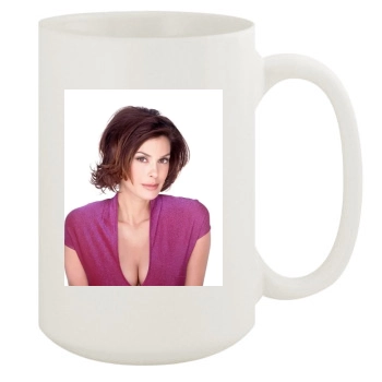 Teri Hatcher 15oz White Mug