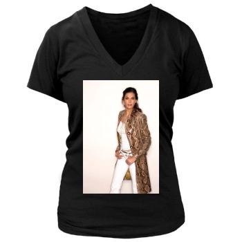 Teri Hatcher Women's Deep V-Neck TShirt