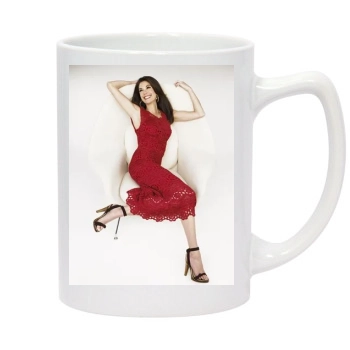 Teri Hatcher 14oz White Statesman Mug