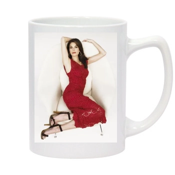 Teri Hatcher 14oz White Statesman Mug