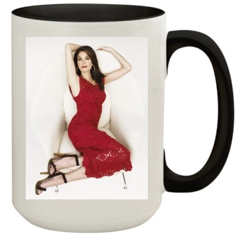 Teri Hatcher 15oz Colored Inner & Handle Mug