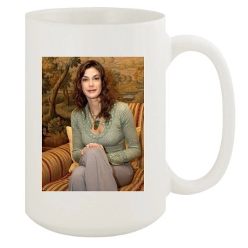 Teri Hatcher 15oz White Mug