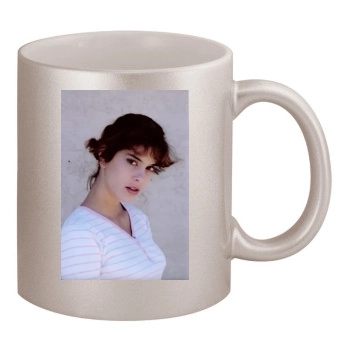 Teri Hatcher 11oz Metallic Silver Mug