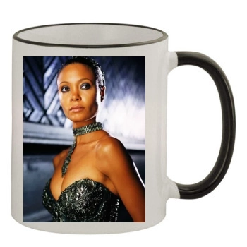 Thandie Newton 11oz Colored Rim & Handle Mug