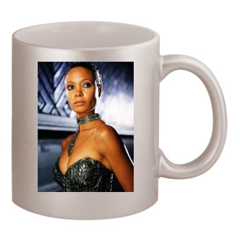 Thandie Newton 11oz Metallic Silver Mug