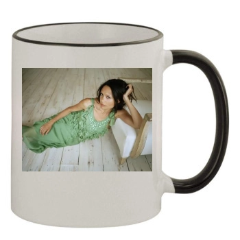 Thandie Newton 11oz Colored Rim & Handle Mug