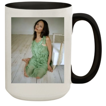 Thandie Newton 15oz Colored Inner & Handle Mug