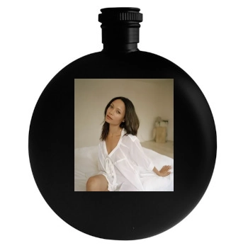 Thandie Newton Round Flask