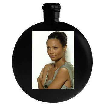 Thandie Newton Round Flask