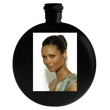 Thandie Newton Round Flask