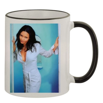 Thandie Newton 11oz Colored Rim & Handle Mug