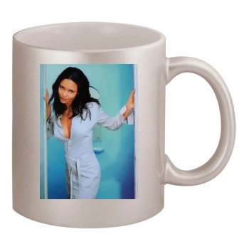 Thandie Newton 11oz Metallic Silver Mug