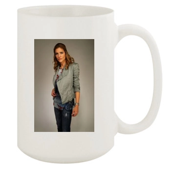 Tricia Helfer 15oz White Mug