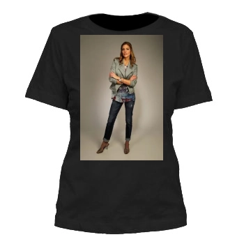 Tricia Helfer Women's Cut T-Shirt