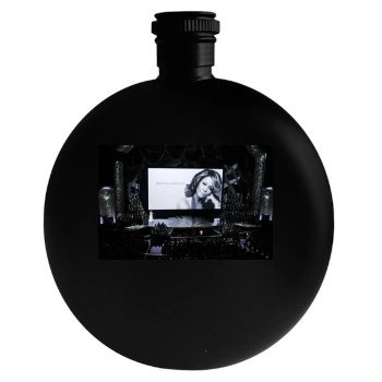 Whitney Houston Round Flask