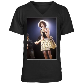 Whitney Houston Men's V-Neck T-Shirt