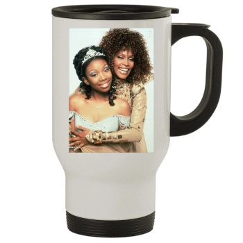 Whitney Houston Stainless Steel Travel Mug