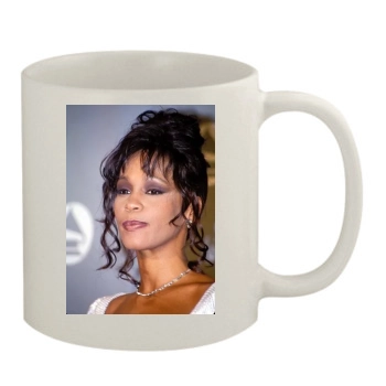 Whitney Houston 11oz White Mug