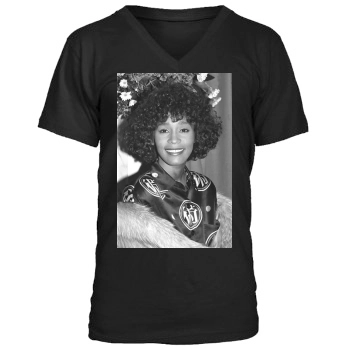 Whitney Houston Men's V-Neck T-Shirt