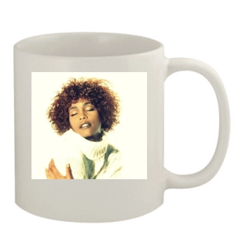 Whitney Houston 11oz White Mug