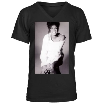 Whitney Houston Men's V-Neck T-Shirt