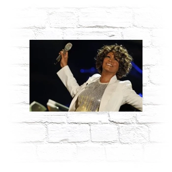 Whitney Houston Metal Wall Art