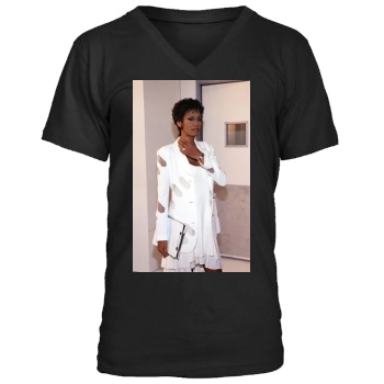 Whitney Houston Men's V-Neck T-Shirt