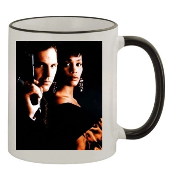 Whitney Houston 11oz Colored Rim & Handle Mug