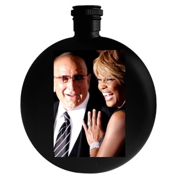 Whitney Houston Round Flask