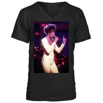 Whitney Houston Men's V-Neck T-Shirt