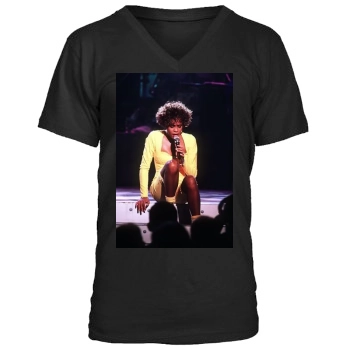 Whitney Houston Men's V-Neck T-Shirt