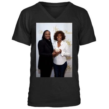 Whitney Houston Men's V-Neck T-Shirt