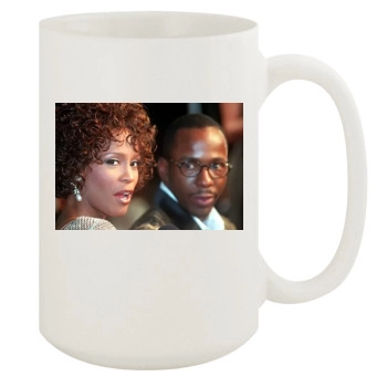 Whitney Houston 15oz White Mug