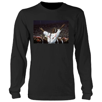 Whitney Houston Men's Heavy Long Sleeve TShirt