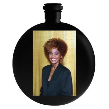 Whitney Houston Round Flask