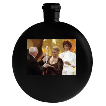 Whitney Houston Round Flask