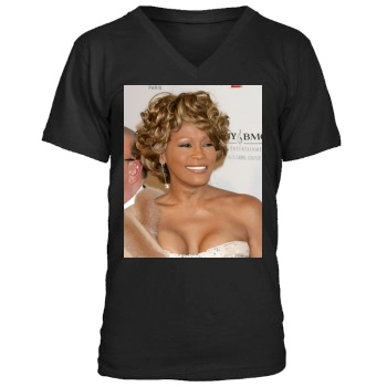 Whitney Houston Men's V-Neck T-Shirt