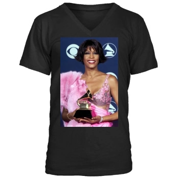 Whitney Houston Men's V-Neck T-Shirt