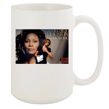 Whitney Houston 15oz White Mug