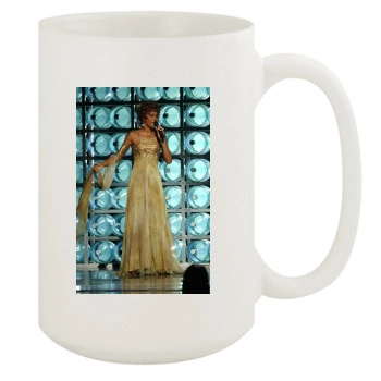 Whitney Houston 15oz White Mug