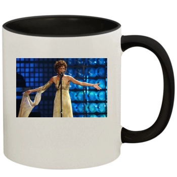 Whitney Houston 11oz Colored Inner & Handle Mug